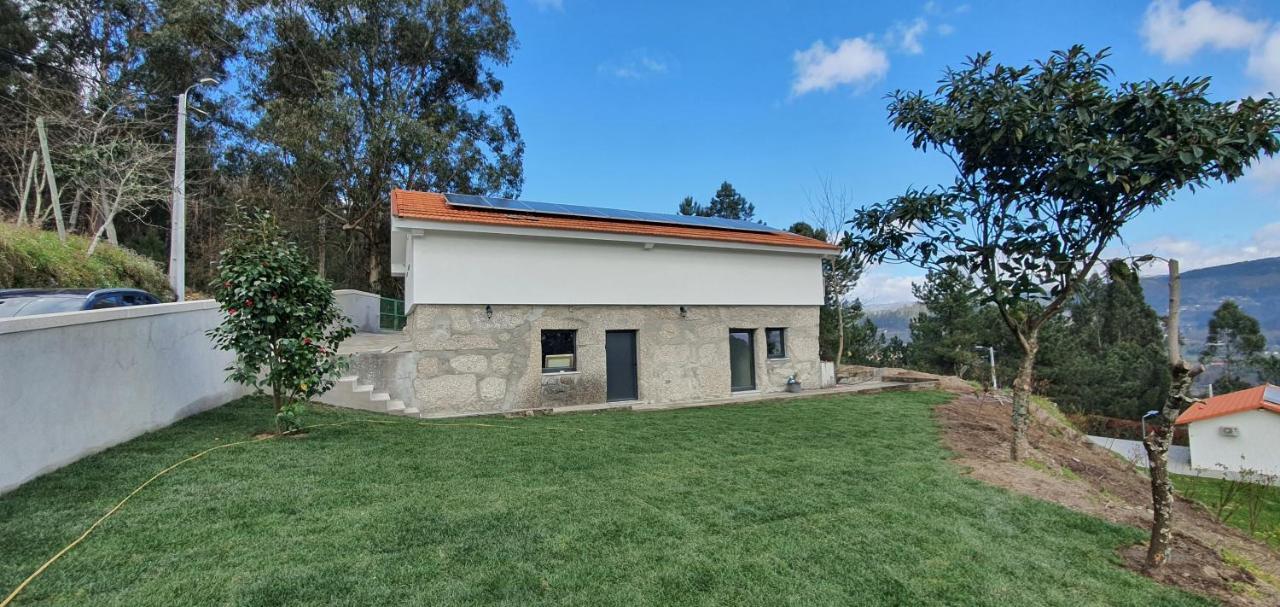 Villa Quinta Da Tormenta -14 Pessoas- Cabeceiras De Basto 2 Casas E Piscina Privada Exterior foto