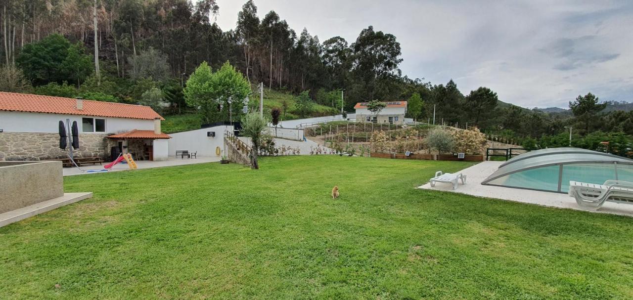 Villa Quinta Da Tormenta -14 Pessoas- Cabeceiras De Basto 2 Casas E Piscina Privada Exterior foto